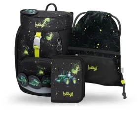 BAAGL SET 3 Airy Traktor: batoh, penál, sáček GRS (A-35991)