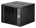 Digitus DN-37107 černá / Nástěnný rozvaděč / 19" / 9U / 600x600 mm / nesmontovaný (DN-37107)