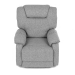 Relaxační křeslo, šedá látka, TV-4088 SIL2
