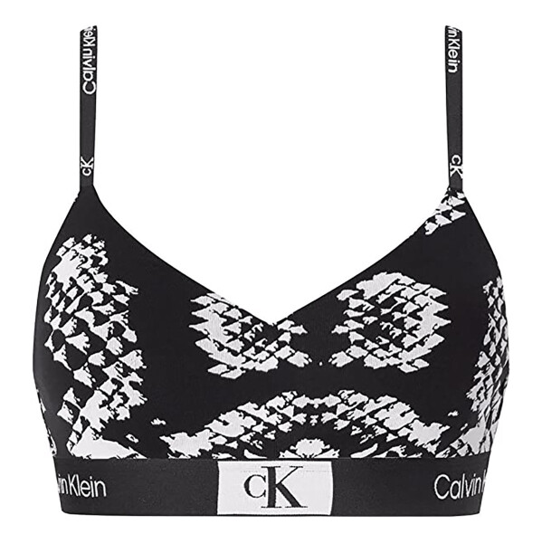 Dámská nevyztužená podprsenka 96 QF7218E-ACP - Calvin Klein M