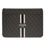 Pouzdro na notebook - Guess, 13-14 4G Printed Stripes Black GUCS14P4RPSK