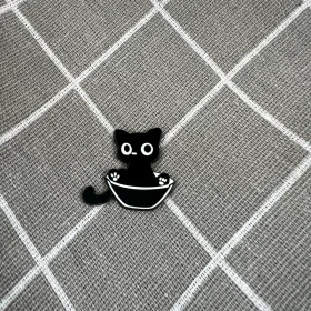 Pinarna.cz Černá kočka v misce