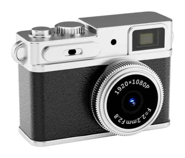 Denver DMC-1203B černá / Mini digitální fotoaparát / CMOS snímač / Micro SD / USB-C (ddmc1203b)