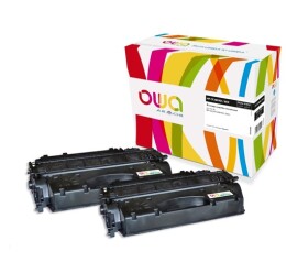 OWA Armor toner pro HP Color Laserjet Pro 400 M401, M425, 2x6900 stran, CF280XD, černá/black EDF_1081656