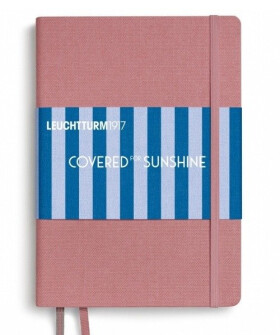 Zápisník Medium A5 BR, Covered for Sunshine, Hardcover, 251l, tečkovaný