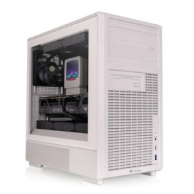 THERMALTAKE Case Retro 260 TG Micro Tower, mATX, Průhledná bočnice, 1x 120mm Fan, béžová EDF_964108