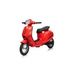 Mamido Dětský elektrický skútr Retro 23 červený