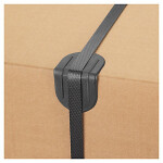 Plastové rohy pro ochranu hran 40 x 40 mm, s hrotem