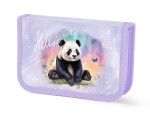 Školní penál jednopatrový MFP, nevybavený, 2 chlopně - Panda
