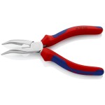 Knipex 38 91 200 pro elektroniku a jemnou mechaniku ploché jehlové kleště 45° zahnuté vanadová elektrikářská ocel 200 mm