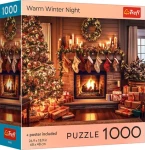TREFL Puzzle Hřejivá zimní noc