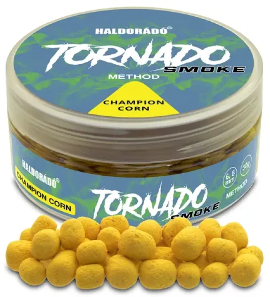 HALDORÁDÓ Method wafter Tornado Smoke Champion Corn / 30g / 6+8mm