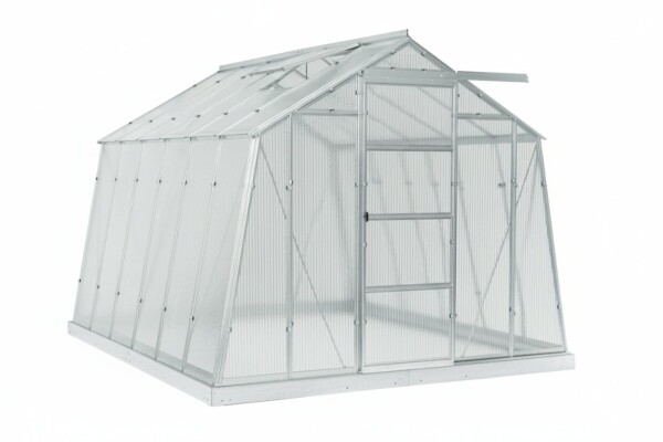 Polykarbonátový skleník LIMES Viva V7/4,5 š. 2,47 m × d. 4,48 m, PC 4 mm