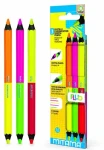 Mitama NEON JUMBO / Pastelky / oboustranné / 5 neonových barev / 3 ks (61919)