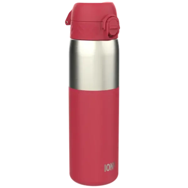 Ion8 Leak Proof Viva Magenta 600 ml / Nerezová láhev / Neprodyšná / Bez BPA