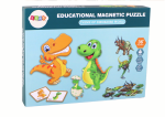 Mamido Vzdělávací magnetické puzzle dinosauři