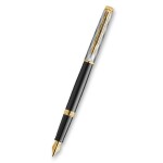 Waterman Hémisphére Deluxe Black GT - dárková sada plnicí pero a pouzdro