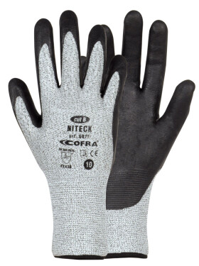 Rukavice Cofra Niteck Barva: Černá;Šedá, Velikost rukavic: 11 G077_DD00_Z11