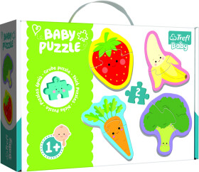 Trefl Puzzle Baby Ovoce a zelenina / 4x2 dílky