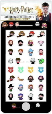Harry Potter: Samolepky Kawaii - 40 ks - Cinereplicas