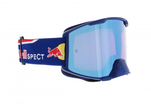 Motokrosové brýle Red Bull Spect Strive S 008 modré s modrým sklem - uni