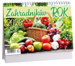 Stolní kalendář ARIA 2026 - Zahradníkův rok