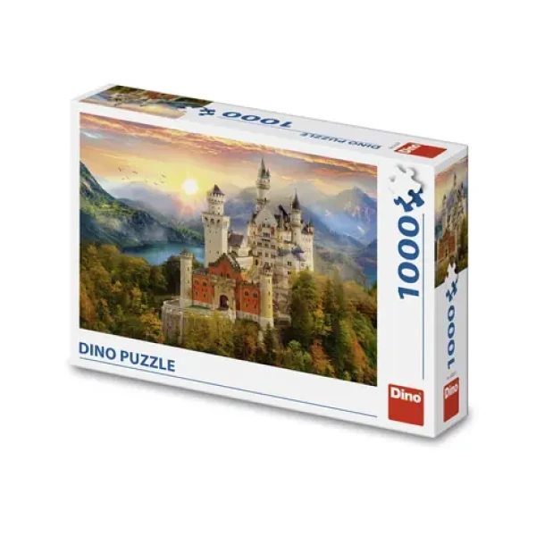 DINO Puzzle Malovaný Neuschwanstein