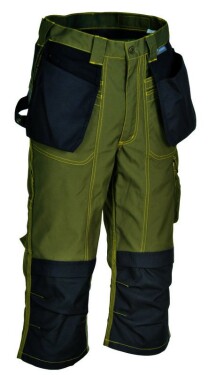 Pracovní kalhoty 3/4 Cofra GRONINGA hnědá velikost 60 (CAGRONINGA_03_60-B)