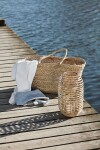 Ib Laursen Lucerna Seagrass Glass Holder, přírodní barva