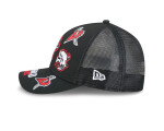 New Era Pánská kšiltovka Buffalo Sabres NHL 9FORTY M-Crown A-Frame Trucker All Over černá