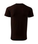 Heavy New tričko unisex kávová 3XL