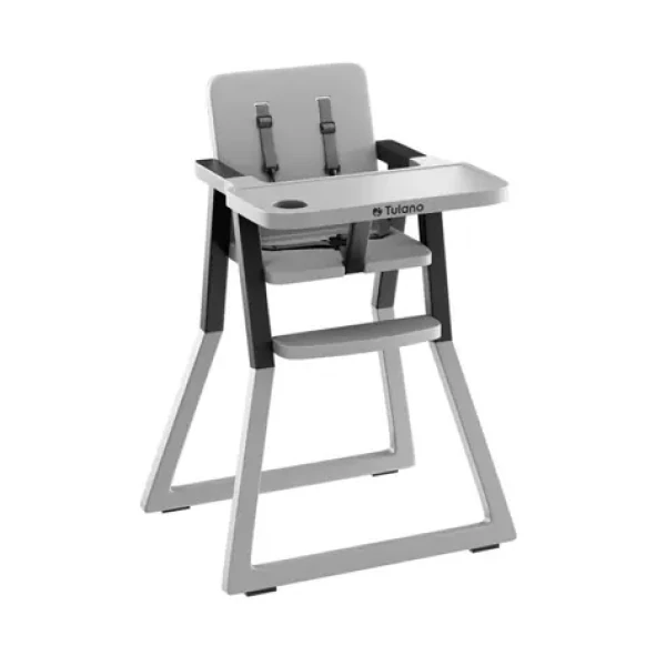 Tulano Morsel 25 Židlička ke krmení šedo-černá (TN-MORSEL 25 GREY-BLACK)