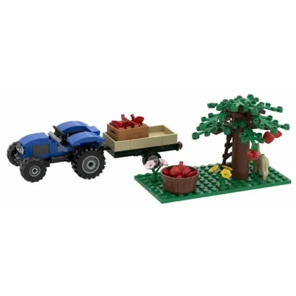 BRIXIES Plus 222.203 Malý traktor s přívěsem