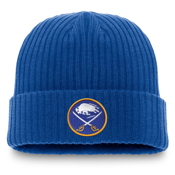 Fanatics Pánská zimní čepice Buffalo Sabres NHL A/CAP Beanie W/CUFF