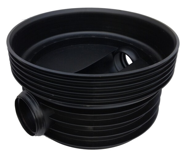 MIDAS Dno šachtové PP 600/315, přímé , bez těsnění , černé