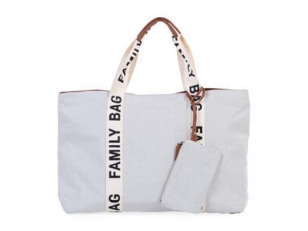 Childhome Cestovní Taška Family Bag Canvas Off White