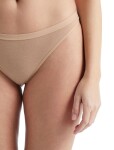 Dámské merino kalhotky ICEBREAKER Wmns Siren Thong, Praline velikost: M