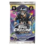 2025 Topps Chrome Cosmic Football Hobby Balíček - karty NFL