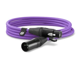 Rode XLR3M-PU fialová / XLR kabel / 3 m / Canare / Neutrik (XLR3M-PU)