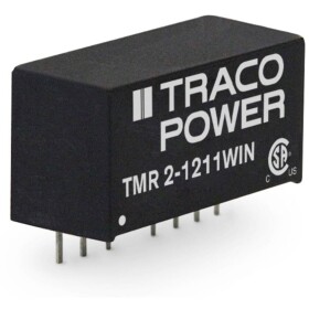 TracoPower TMR 2-4822WIN DC/DC měnič napětí do DPS 48 V/DC 12 V/DC, -12 V/DC 83 mA 2 W Počet výstupů: 2 x Obsah 10 ks