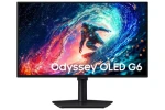 27" Samsung Odyssey OLED G6 G61SH černá / Monitor / OLED / QHD 2560x1440 / 240Hz / 0,03ms / DisplayPort 1.4 + HDMI 2.1 (LS27HG612SUXEN)