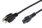 MicroConnect Power Cord US Typ B - C5 0,5m černá / Americká koncovka (PE110805)
