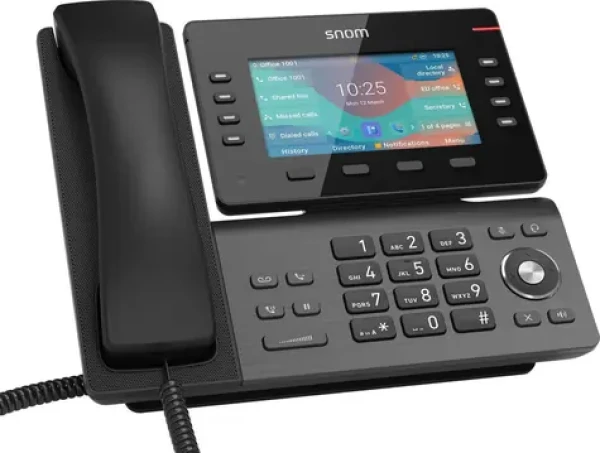 Snom D862 / IP telefon / 5" displej / PoE / 8 SIP účtů / Gigabit LAN (4535)