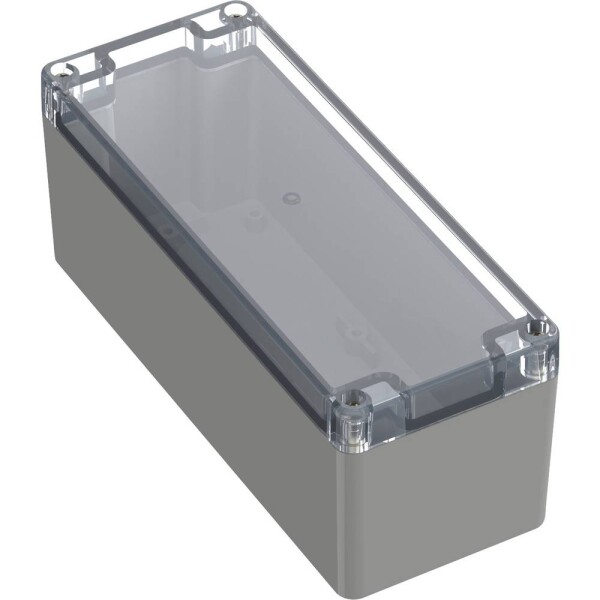 TRU COMPONENTS TC-10860964 univerzální pouzdro 191.80 x 75.10 x 75.30 ABS-PC světle šedá 1 ks
