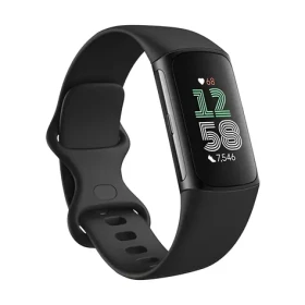 Fitbit Charge 6 černá / Fitness náramek / měřič aktivit / dotykový displej / Bluetooth / Android / iOS (GA05183-EU)