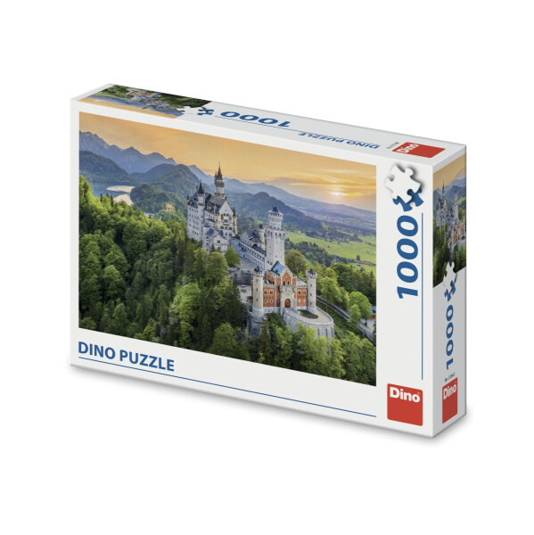 Puzzle Jarní Neuschwanstein 1000