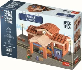Trefl - Stavebnice - BRICK TRICK Nádraží XL