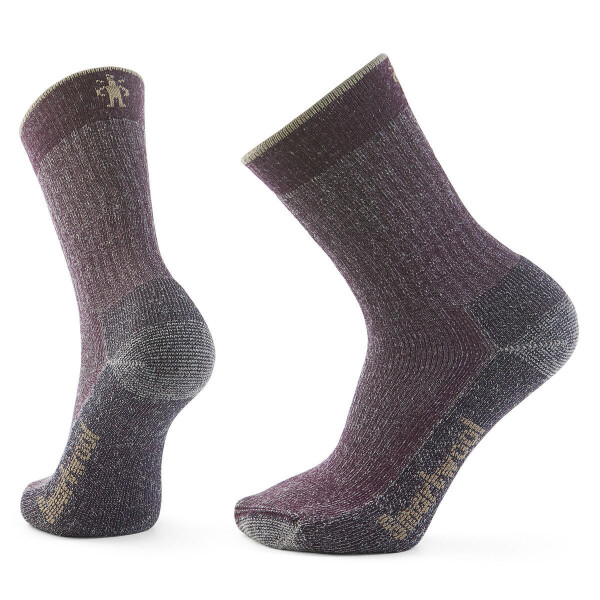 Unisex merino turistické ponožky SMARTWOOL Hike Classic Edition Full Cushion Second, Purple Iris velikost: 42-45 (L)