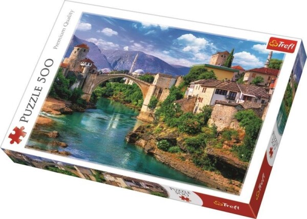 Trefl Puzzle Starý most v Mostaru / 500 dílků