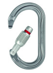 Karabina PETZL OK screw-lock černá